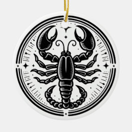 Symbol und Merkmale des Horoskops Keramik Ornament