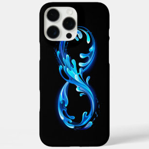 Symbol Unendlichkeit von kaltem klarem Wasser iPhone 16 Pro Max Hülle