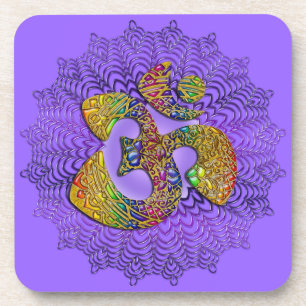 Symbol Universell OM/OM - Ornament Getränkeuntersetzer