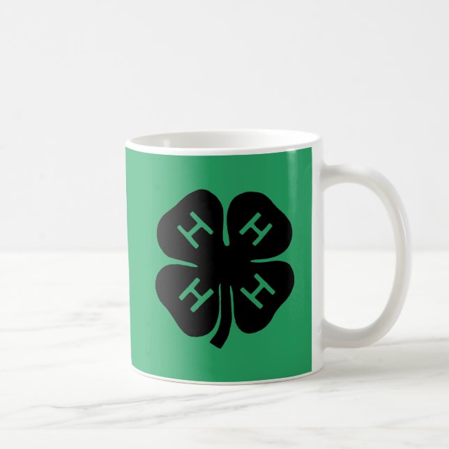 Symbol: Verein 4-H Tasse (Rechts)