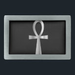 Symbol von Kemetism- Ankh Rechteckige Gürtelschnalle<br><div class="desc">Symbol von Kemetism- Ankh</div>