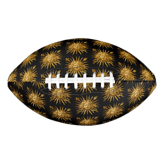 Symbol von Louis XIV der Sonnenkönig Football (Vorderseite)