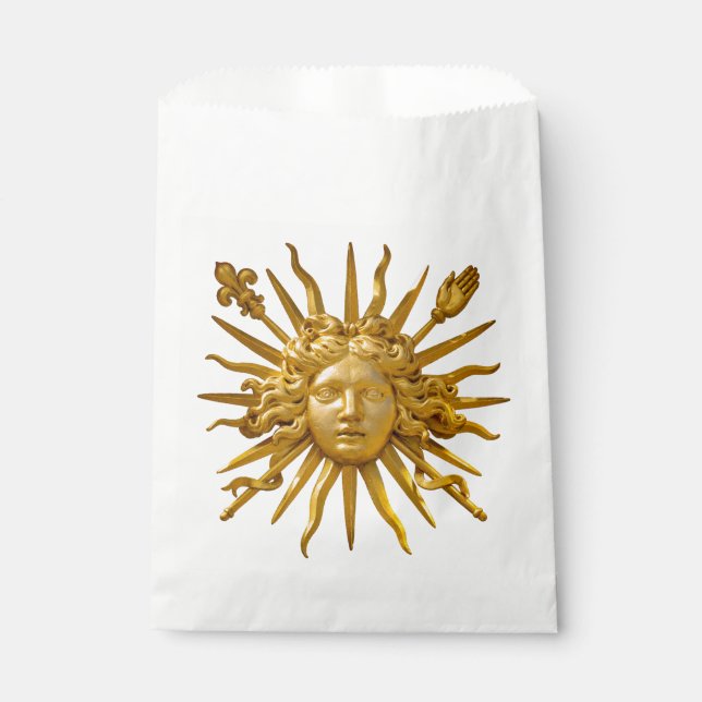 Symbol von Louis XIV der Sonnenkönig Geschenktütchen (Vorderseite)