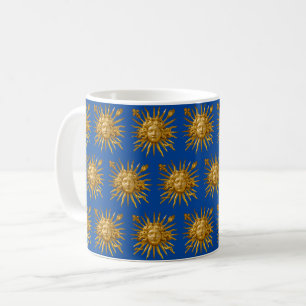 Symbol von Louis XIV der Sonnenkönig Kaffeetasse