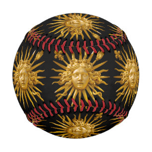 Symbol von Ludwig XIV. dem Sonnenkönig Baseball
