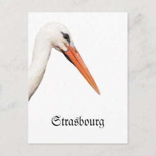 Symbol von Straßburg, Elsass Postkarte