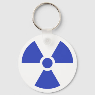 Symbol-Warnzeichen für die Signatur der Strahlstru Schlüsselanhänger