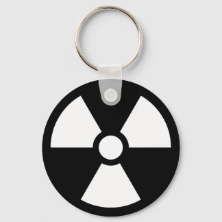 Symbol-Warnzeichen für die Signatur der Strahlstru Schlüsselanhänger