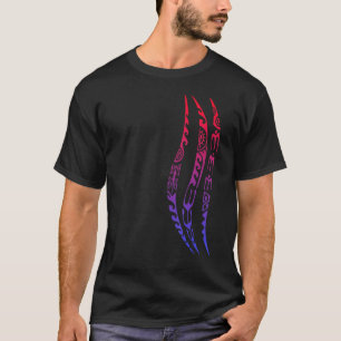 Symbol Waves Muster Kultur Maori Stamm Neuseal T-Shirt