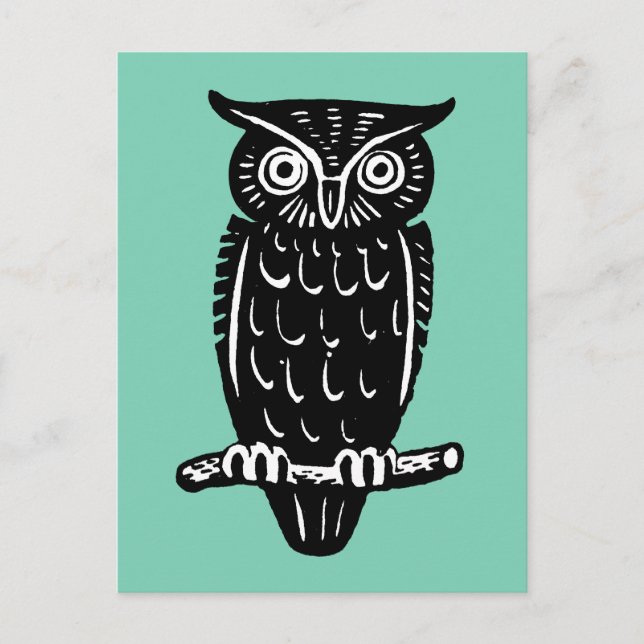 Symbol: Weisheit Postkarte (Vorderseite)