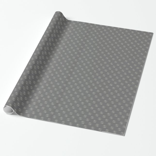 Symbol-Wrapping-Papier für Moonstone-Krebs Geschenkpapier (Ungerollt)