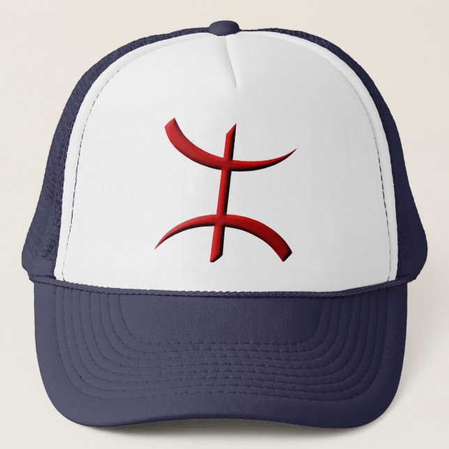 Symbole aza berbere truckerkappe (Vorderseite)