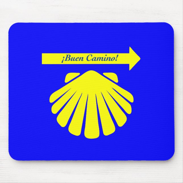 Symbole Camino Des Santiago Mousepad (Vorne)