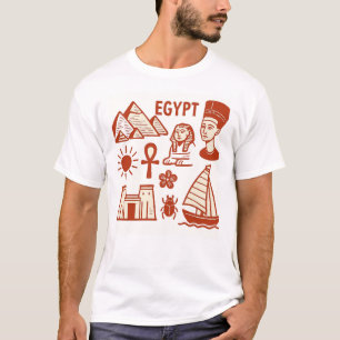 Symbole des alten Ägyptens T-Shirt