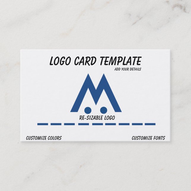 Symbole für Drohne-Pilot-Logo Visitenkarte (Vorderseite)