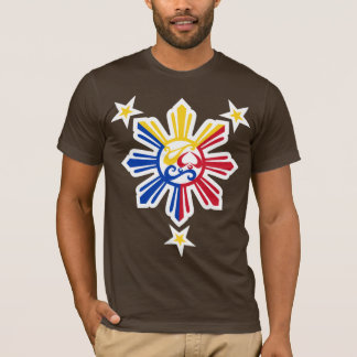 Symbole philippinischer Geschichte II -weiß T-Shirt