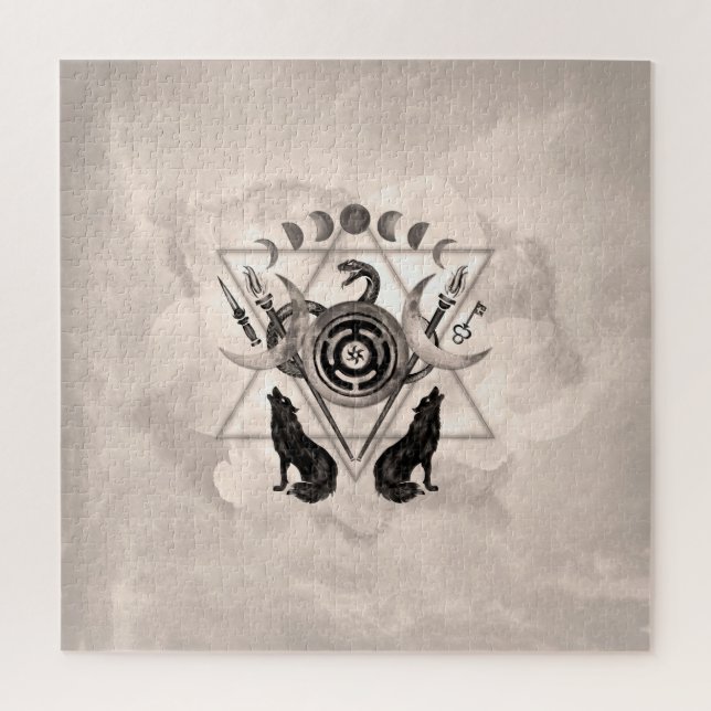 Symbole Puzzle (Vertikal)