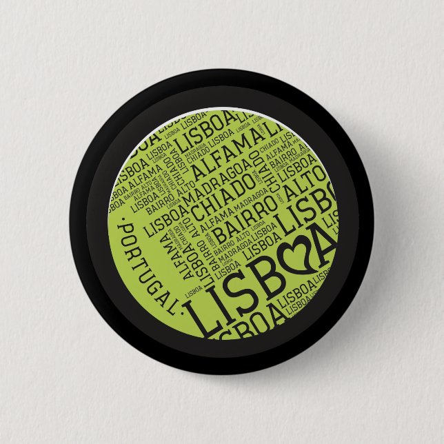Symbole von Portugal - Lissabon Lissabon Button (Vorderseite)