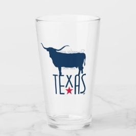 Symbole von Texas, Longhorn, Marine Glas