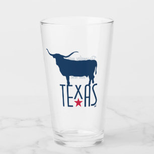 Symbole von Texas, Longhorn, Marine Glas