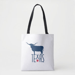 Symbole von Texas, Longhorn, navy
