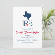 Symbole von Texas, Texas, navyblau