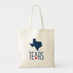 Symbole von Texas, Texas, navyblau Tragetasche