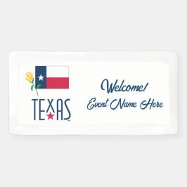 Symbole von Texas, Texas und Gelb Rose Banner