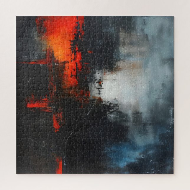 Symbolik verändert Abstrakte Kunst Puzzle (Vertikal)