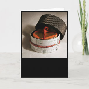 Symbolische Meeting Artist's Book Grußkarte Karte