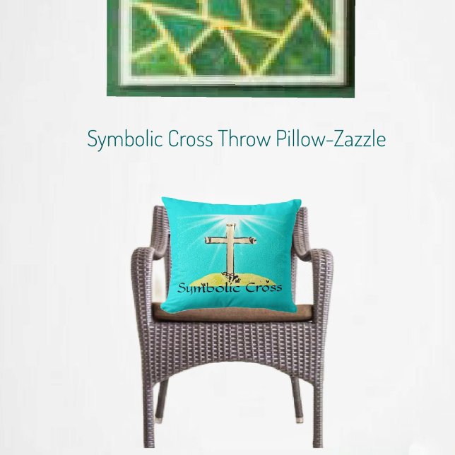 Symbolisches Kreuzwirbelkissen Kissen (Von Creator hochgeladen)