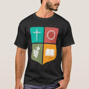 Symbolismus Gott Bibel Christus Christlich T-Shirt