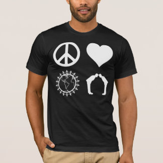 Symbologie von PLUR (dunkles Shirt) T-Shirt