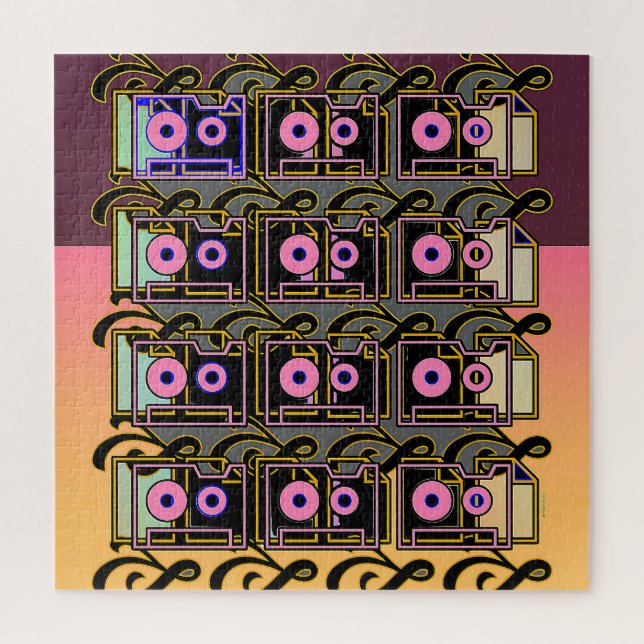 SYMBOLS-Puzzle Puzzle (Vertikal)