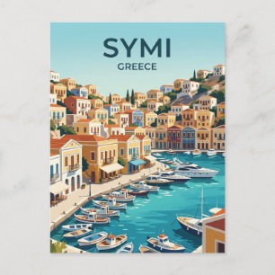 Syme Griechenland Postkarte