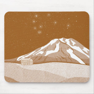 Syme Hut Mount Taranaki Mousepad