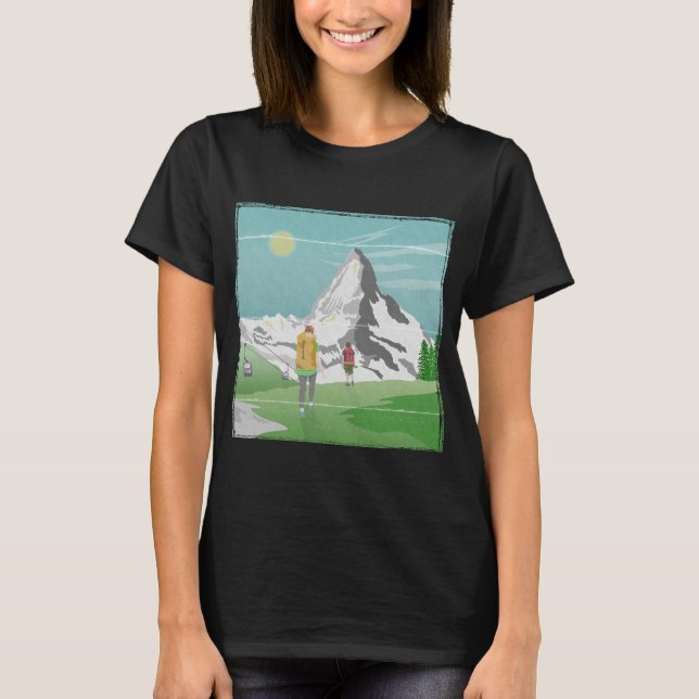 Syme Hut Mount Taranaki T-Shirt (Vorderseite)