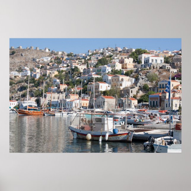 Symi in Greece Poster (Vorne)