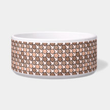 Symmetric Brown Pentagons mit gestrichelten Grenze