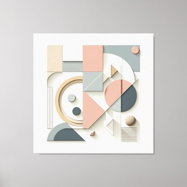 Symmetric Shape Ensemble Leinwanddruck (Vorderseite)