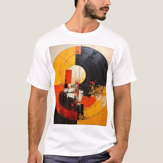Symmetrie in Bewegung T-Shirt (Vorderseite)