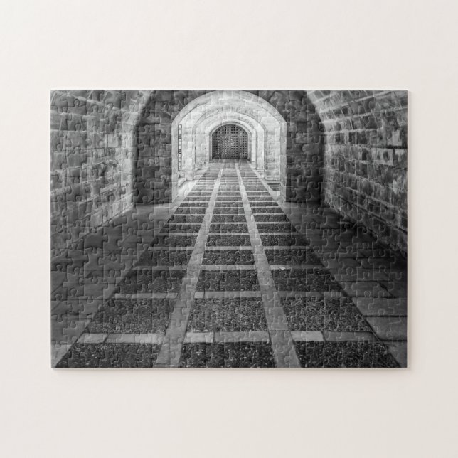Symmetrie in Schwarz/Weiß Puzzle (Horizontal)