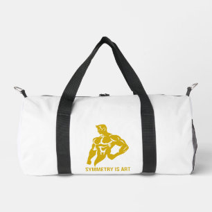 Symmetrie ist Kunst Goldenes Zeitalter Bodybuildin Duffle Bag