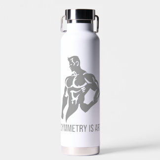 Symmetrie ist Kunst Goldenes Zeitalter Bodybuildin Trinkflasche