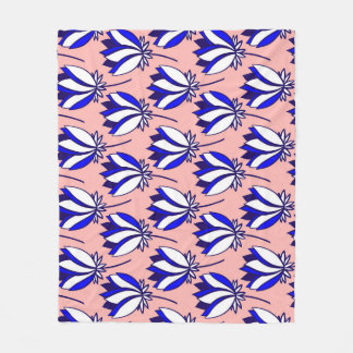 Symmetrie: Vintages Muster Fleecedecke