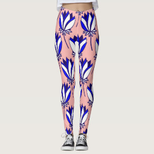 Symmetrie: Vintages Muster Leggings