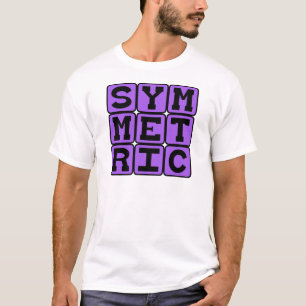 Symmetrisch, spiegelähnlich T-Shirt