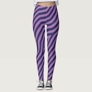 Symmetrische diagonale Streifen Hintergrund 11 Leggings