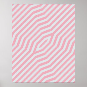 Symmetrische diagonale Streifen Hintergrund 13 Poster