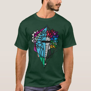 Symmetrische Elefant T-Shirt